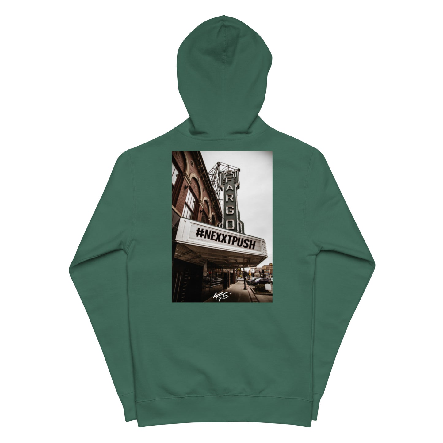 (New) #Nexxtpush Fargo independent Unisex fleece zip up hoodie