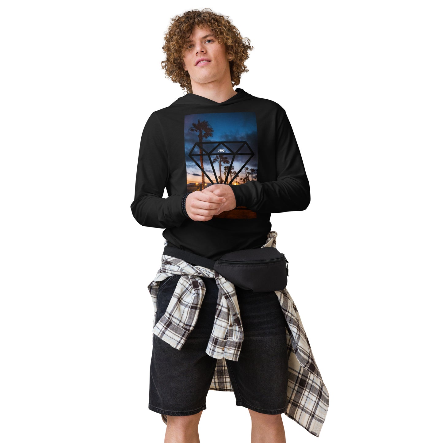 (New) Cali Diamond - KGE Photography Premium Hooded long-sleeve tee