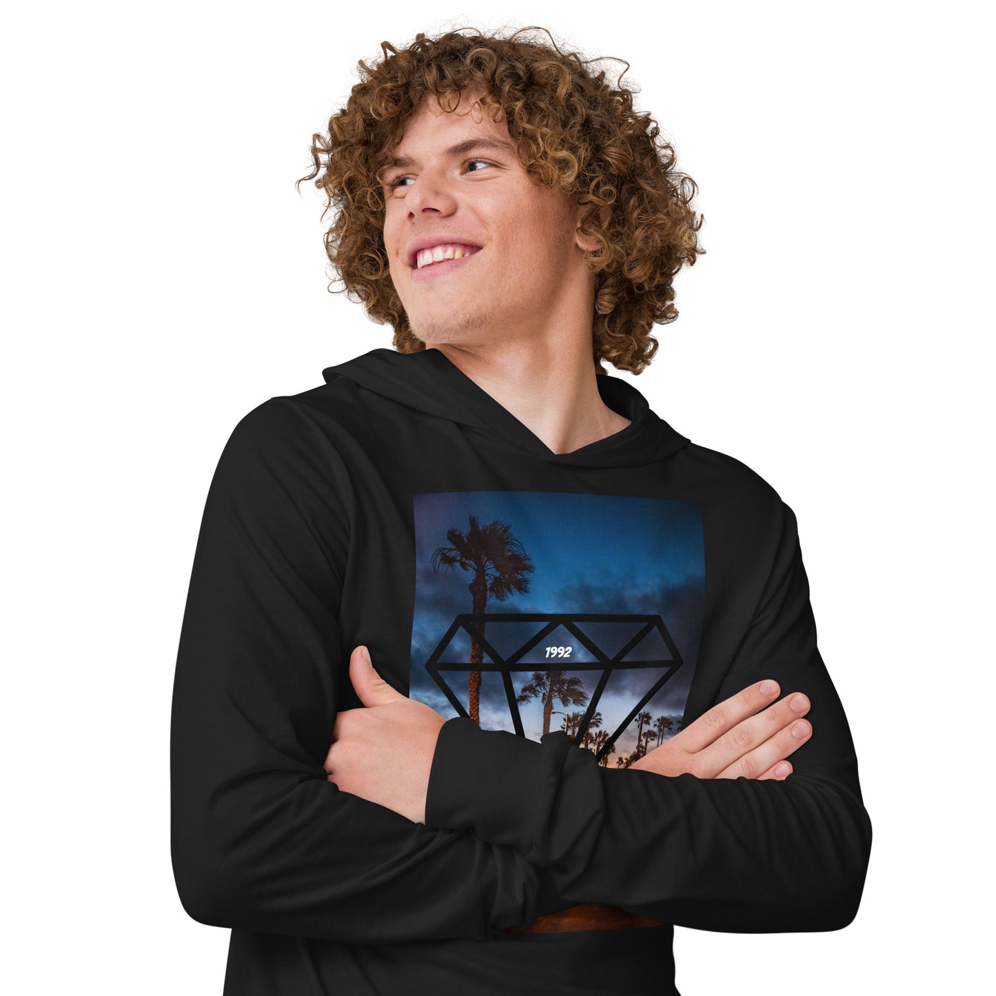 (New) Cali Diamond - KGE Photography Premium Hooded long-sleeve tee