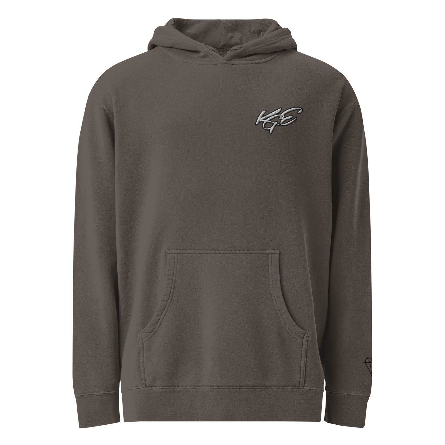 (New) KGE Unltd independent pigment-dyed hoodie