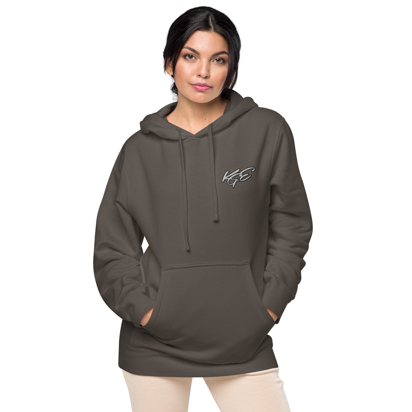 (New) KGE Unltd independent pigment-dyed hoodie