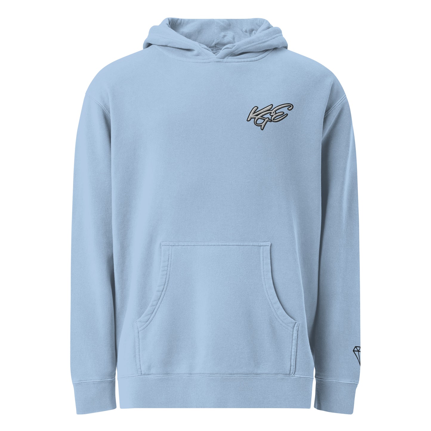 (New) KGE Unltd independent pigment-dyed hoodie