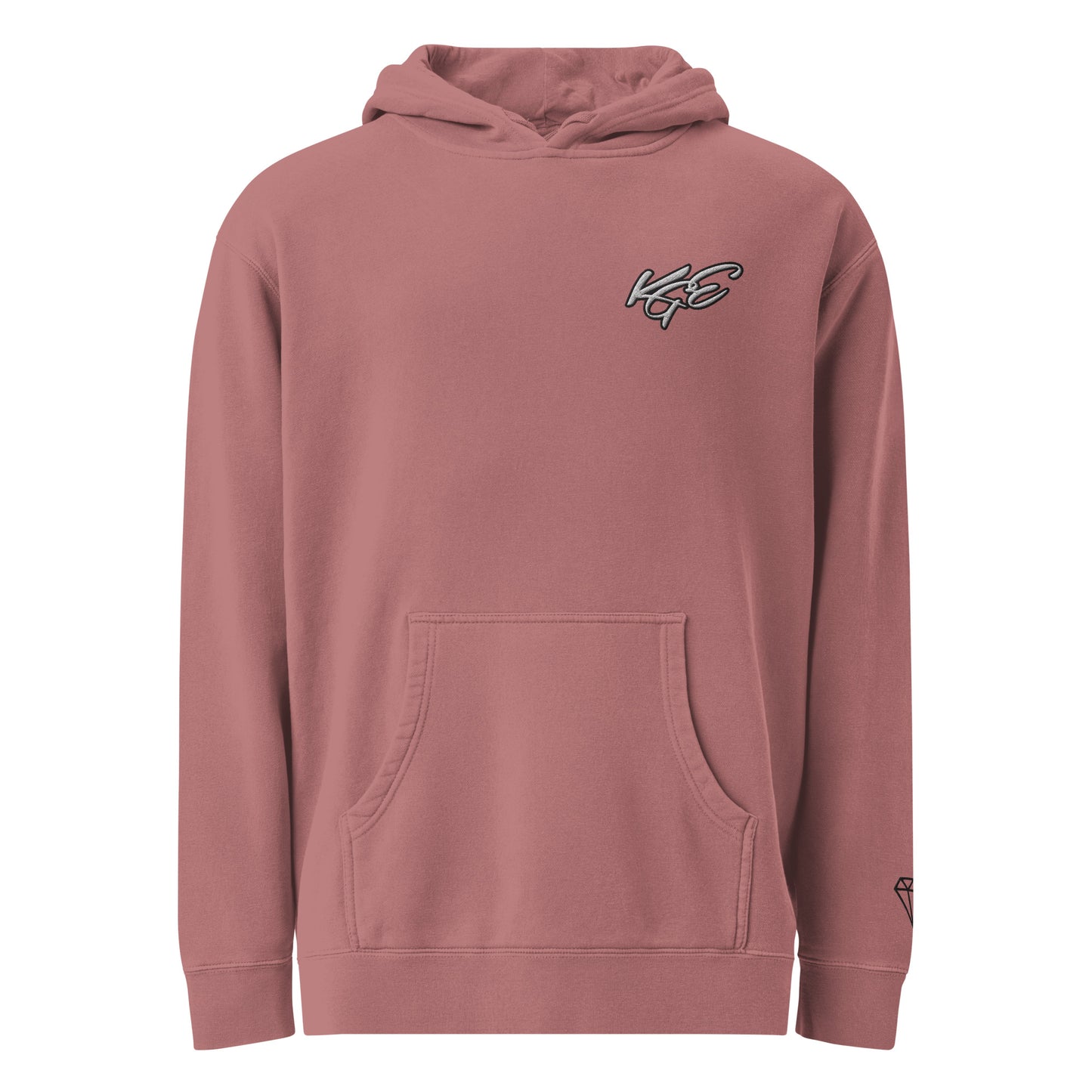 (New) KGE Unltd independent pigment-dyed hoodie