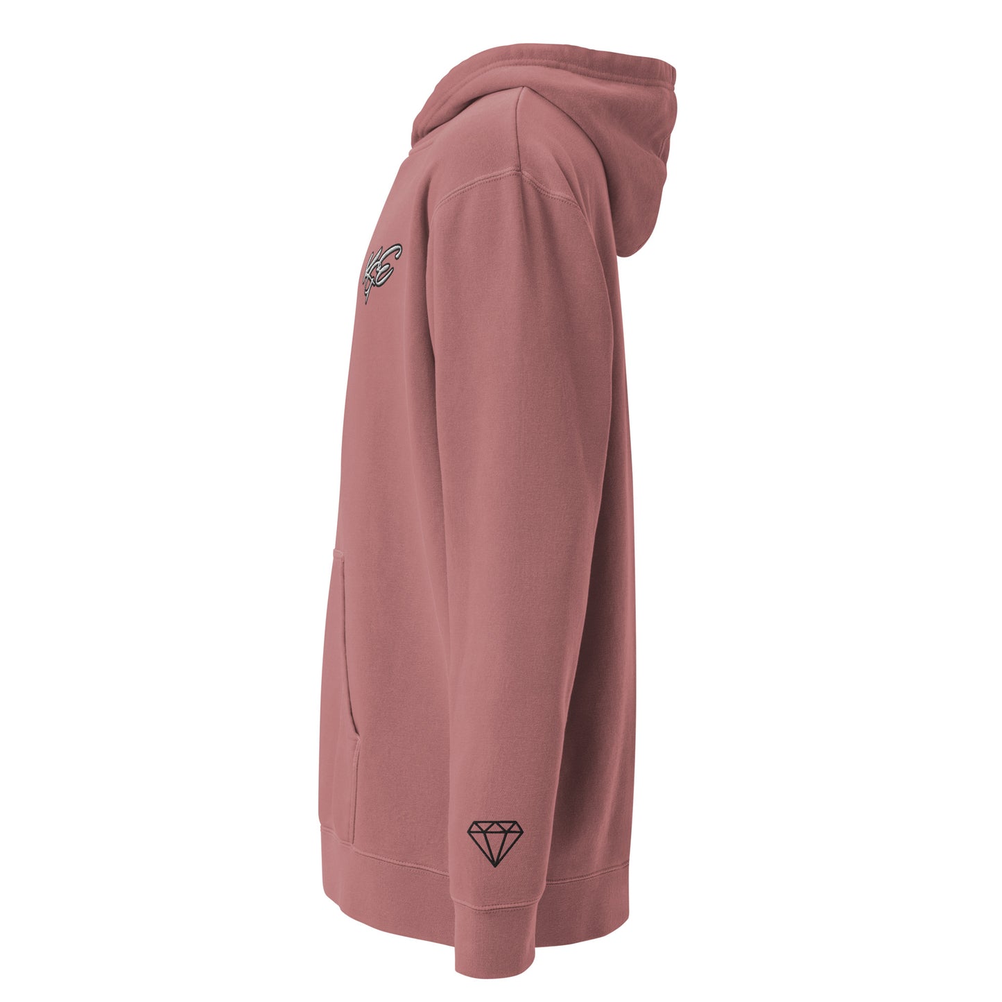 (New) KGE Unltd independent pigment-dyed hoodie