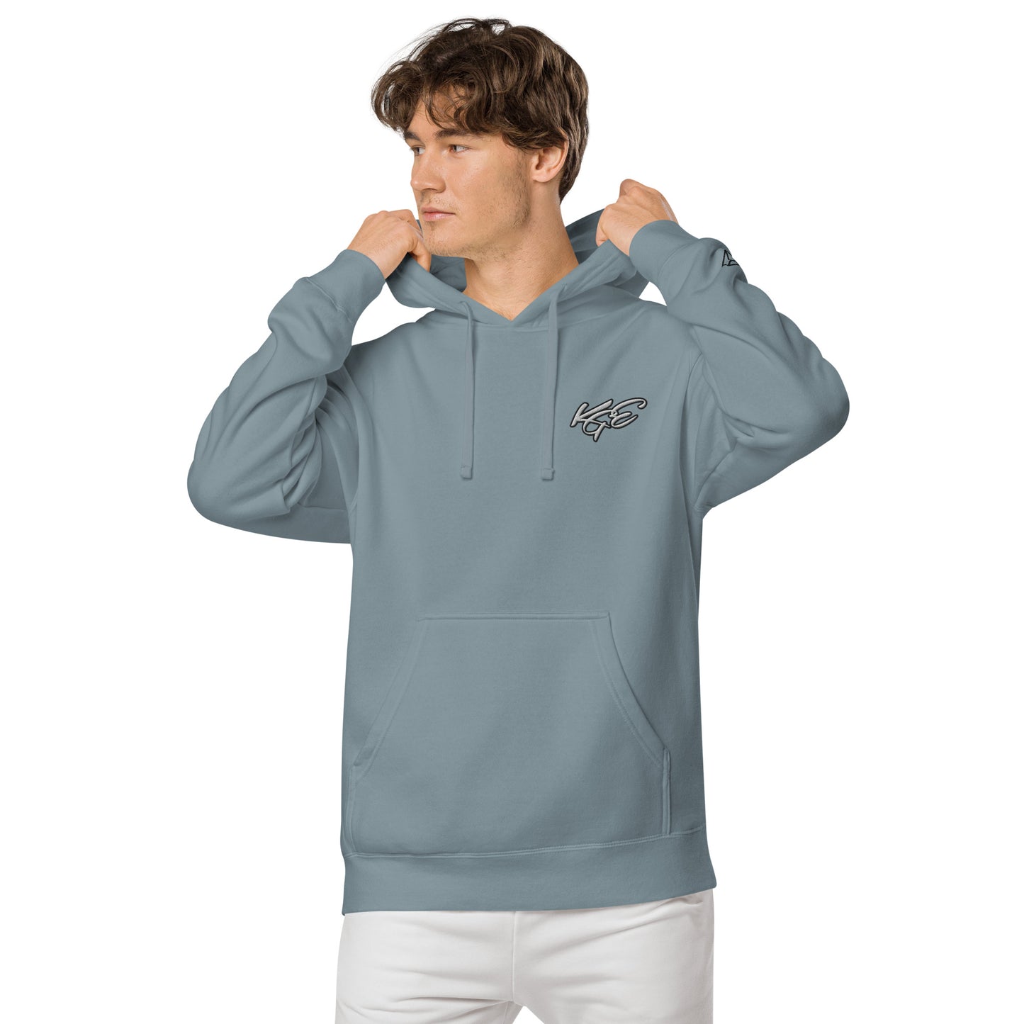 (New) KGE Unltd independent pigment-dyed hoodie