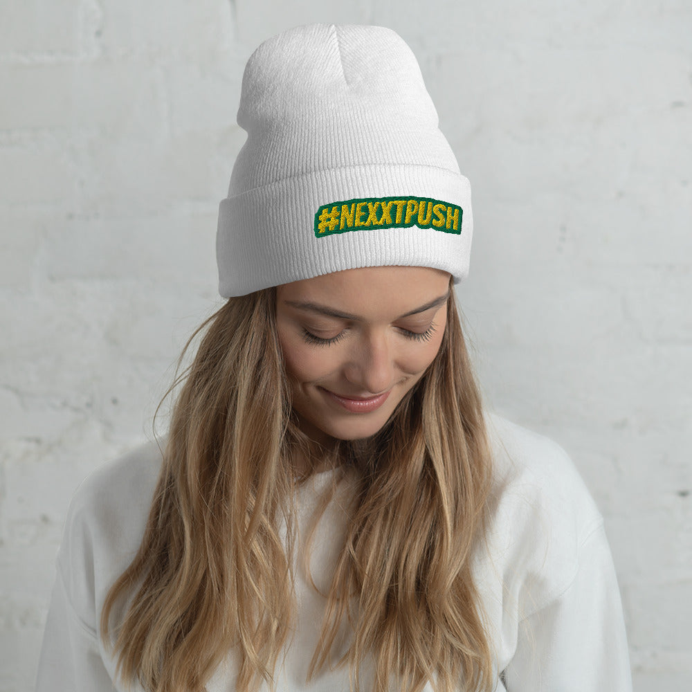 (New) #Nexxtpush Fargo Local University Colors Cuffed Beanie