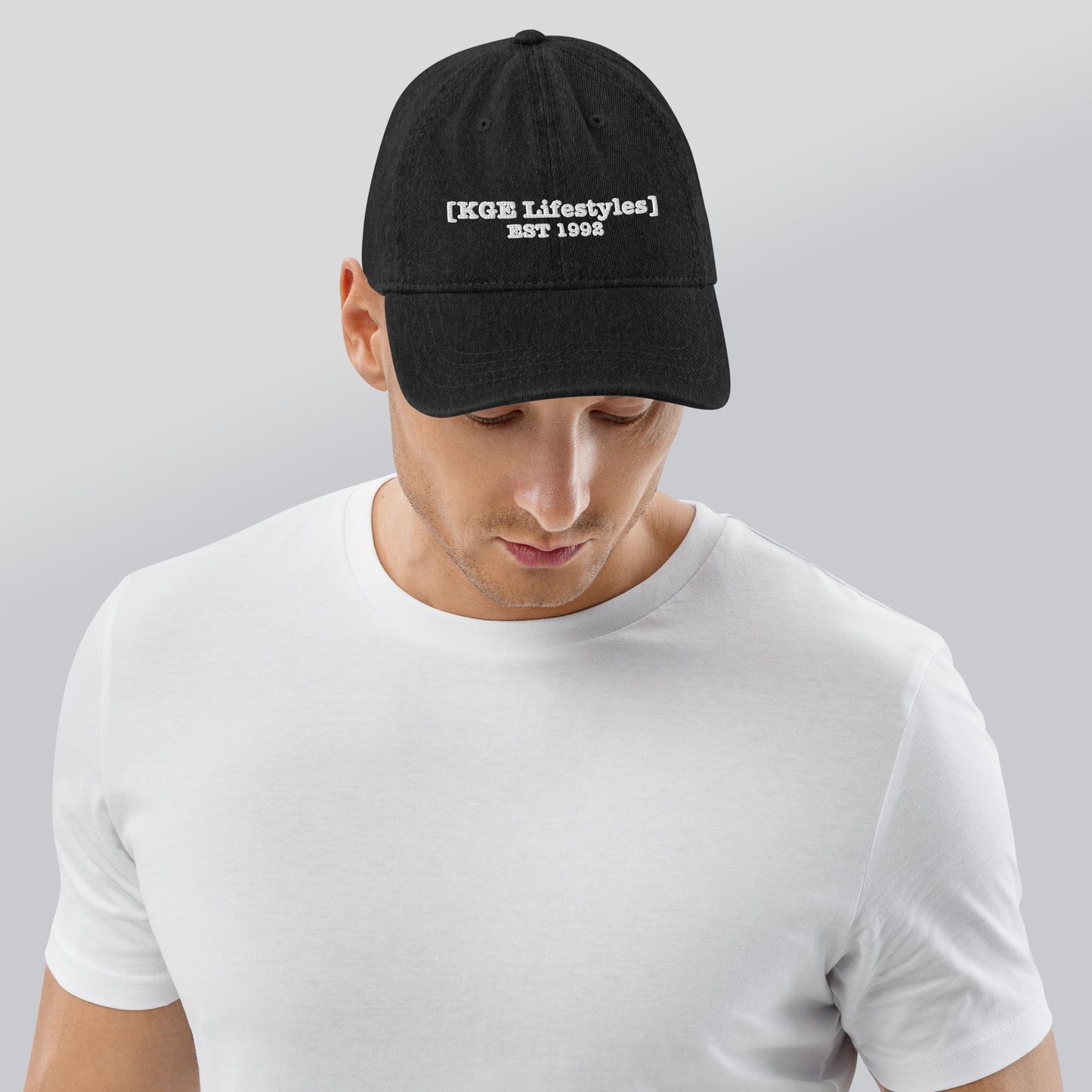 KGE Lifestyles Denim Hat (Low Profile/Dad Hat)