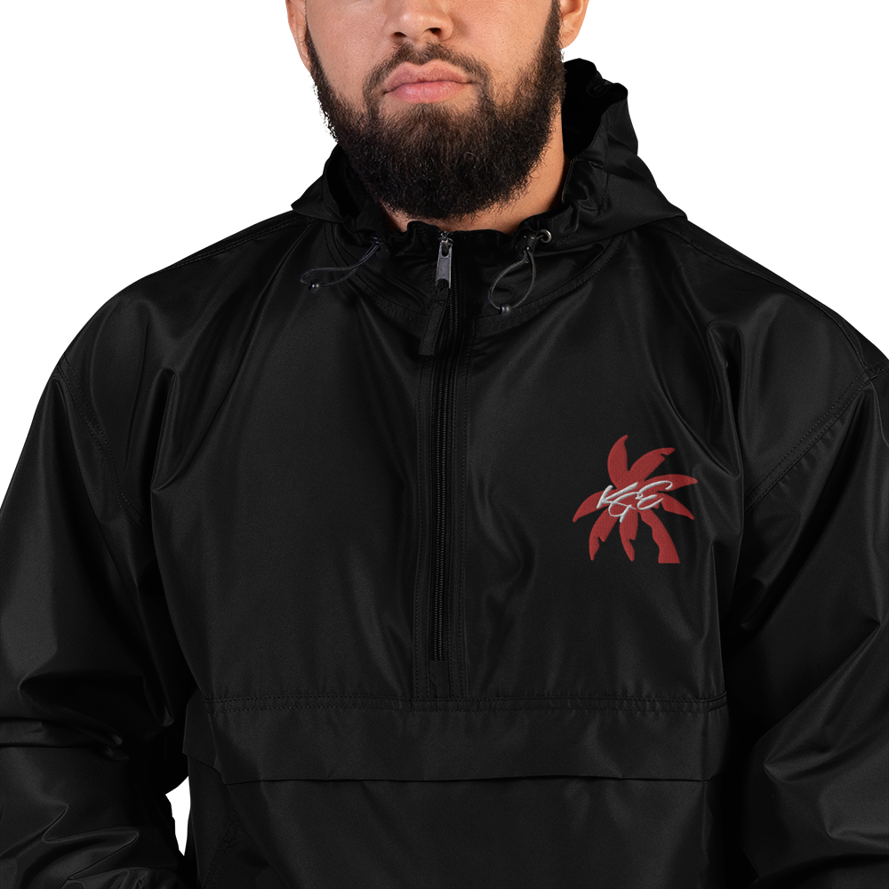 KGE Unlid Palm Paradise Embroidered Champion Packable Jacket