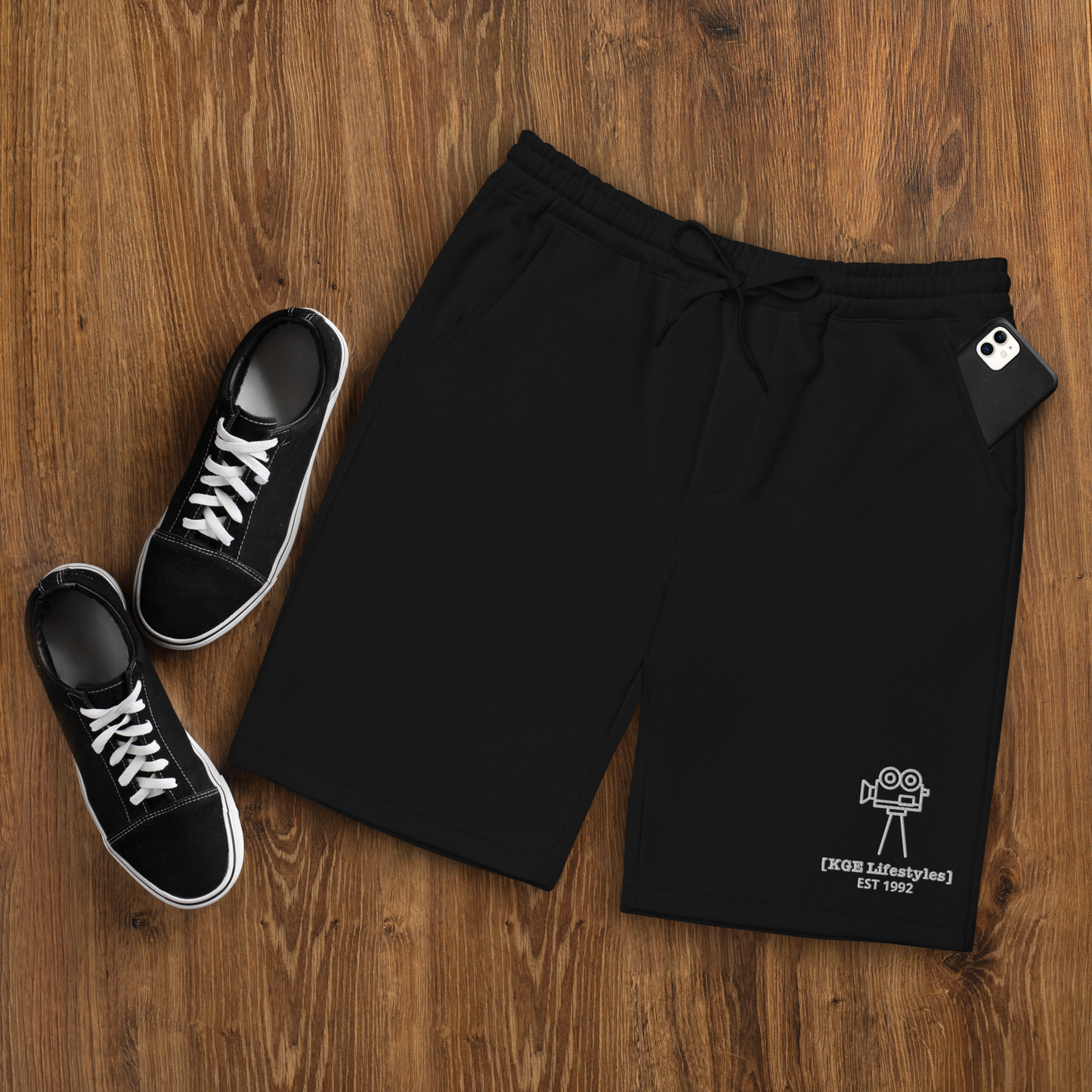 KGE Filmmaker Men's fleece shorts