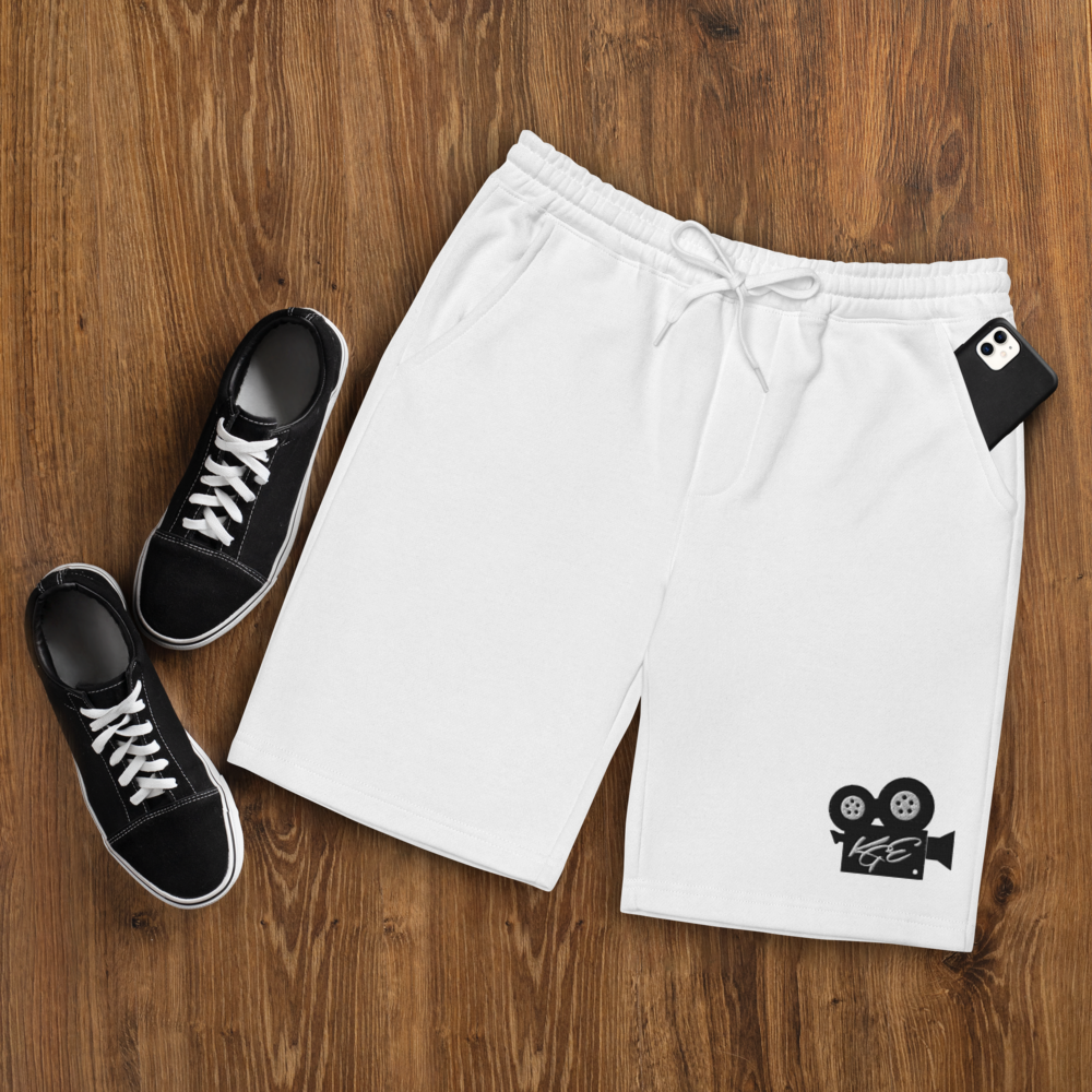 Fleece Shorts - KGE Movie Camera Embroidery