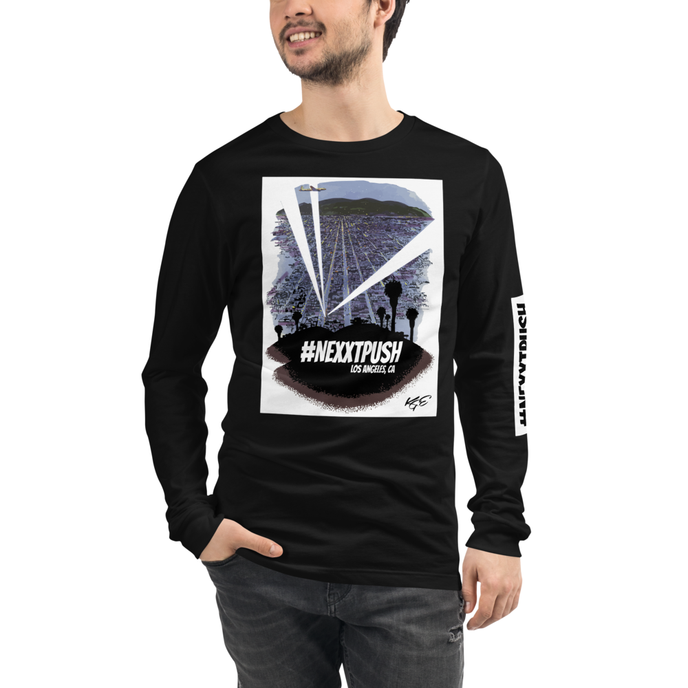#Nexxtpush Vintage Los Angeles - Premium Unisex Long Sleeve Tee