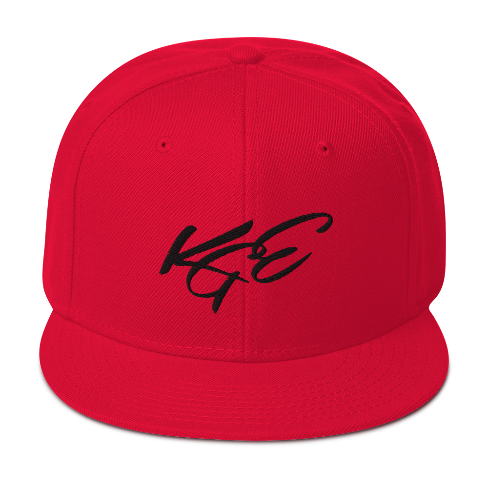 KGE Unlid- Red/Black Otto Cap Snapback