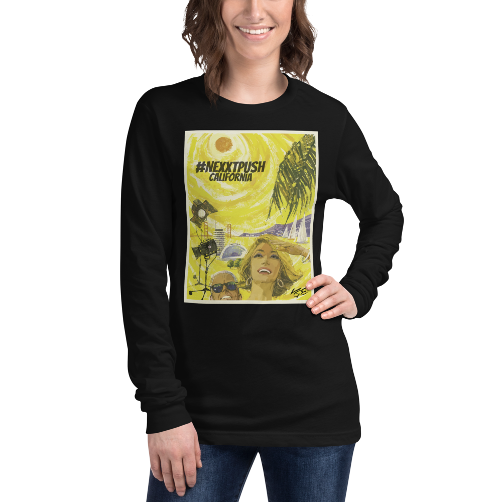 #Nextpush Vintage California - Premium Unisex Long Sleeve Tee