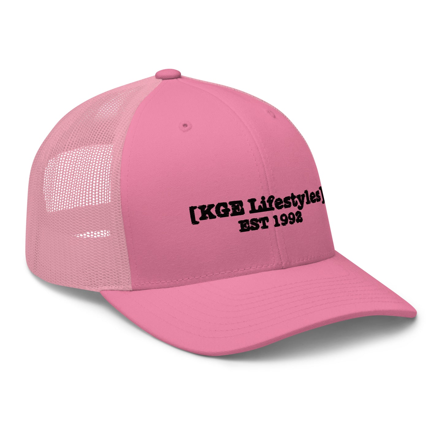 Black KGE Lifestyles Retro - Low Profile Trucker Cap