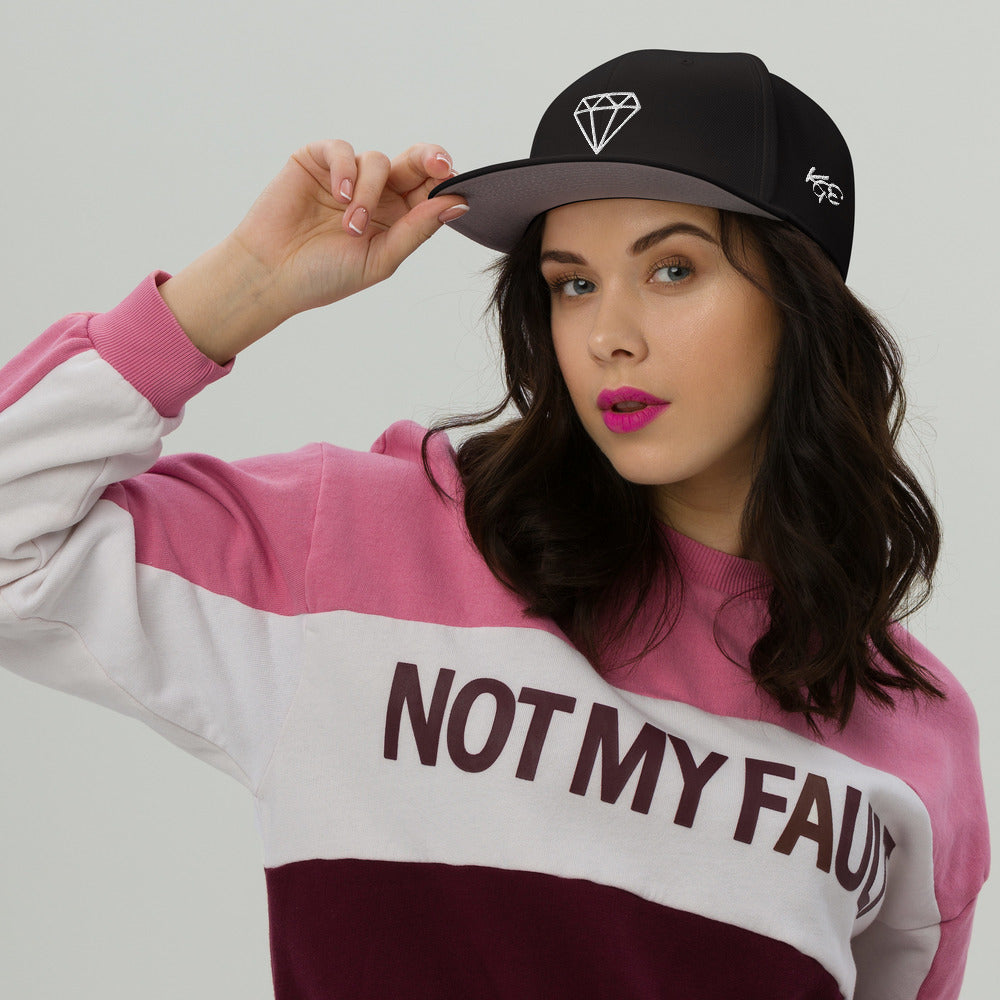 (New) KGE Diamond Embroidered OTTOSnapback Hat