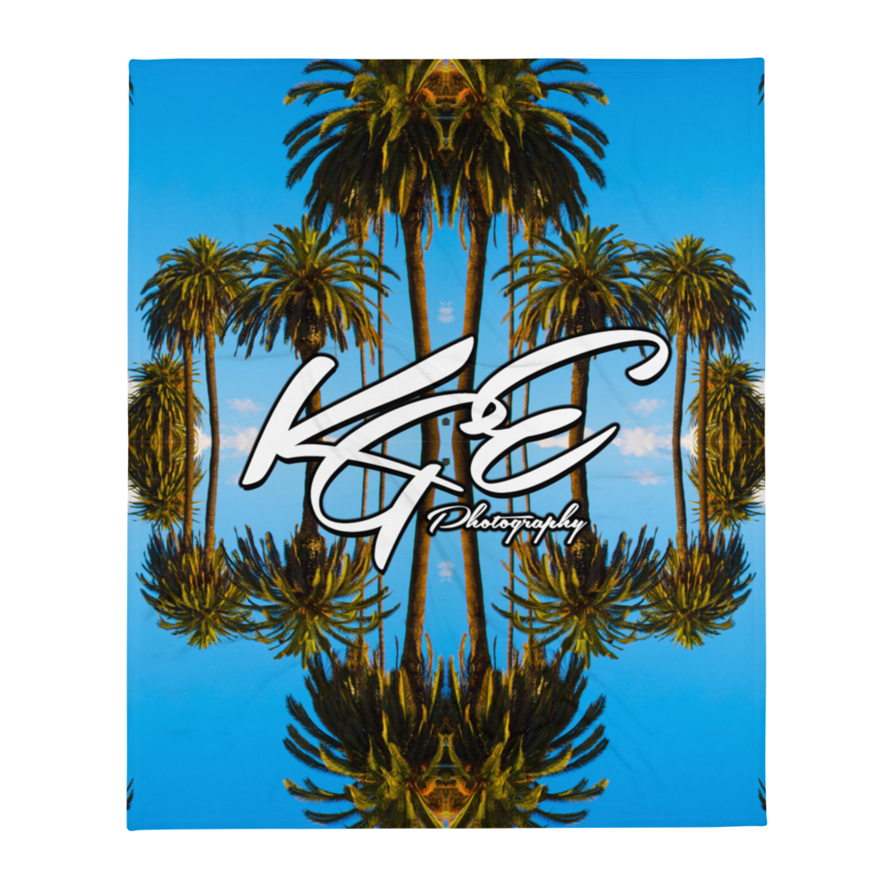 KGE Photography - Escape to Paradise - High Detailed Print Throw Blanket