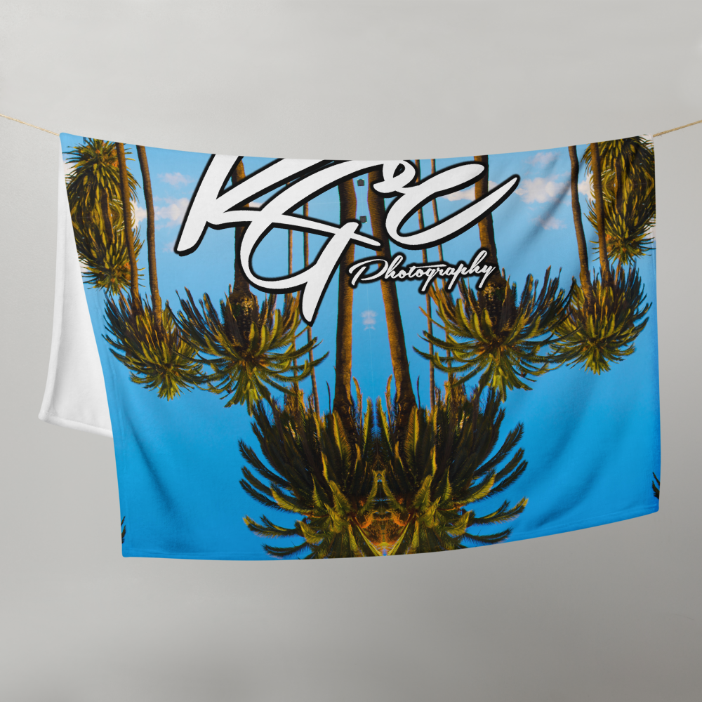 KGE Photography - Escape to  Paradise - High Detailed Print Throw Blanket