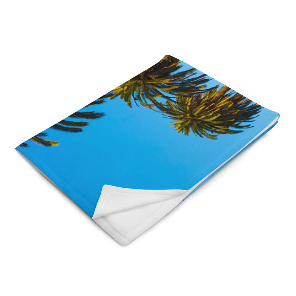 KGE Photography - Escape to Paradise - High Detailed Print Throw Blanket