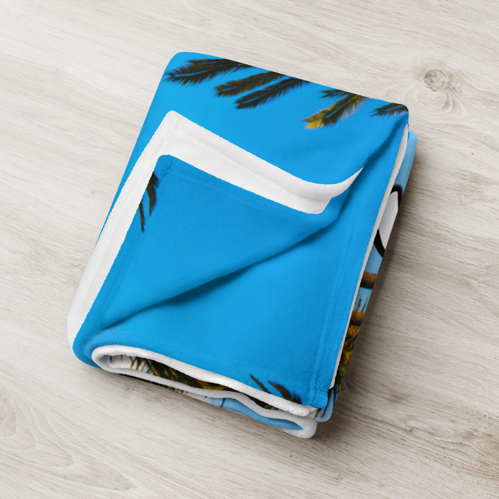 KGE Photography - Escape to Paradise - High Detailed Print Throw Blanket