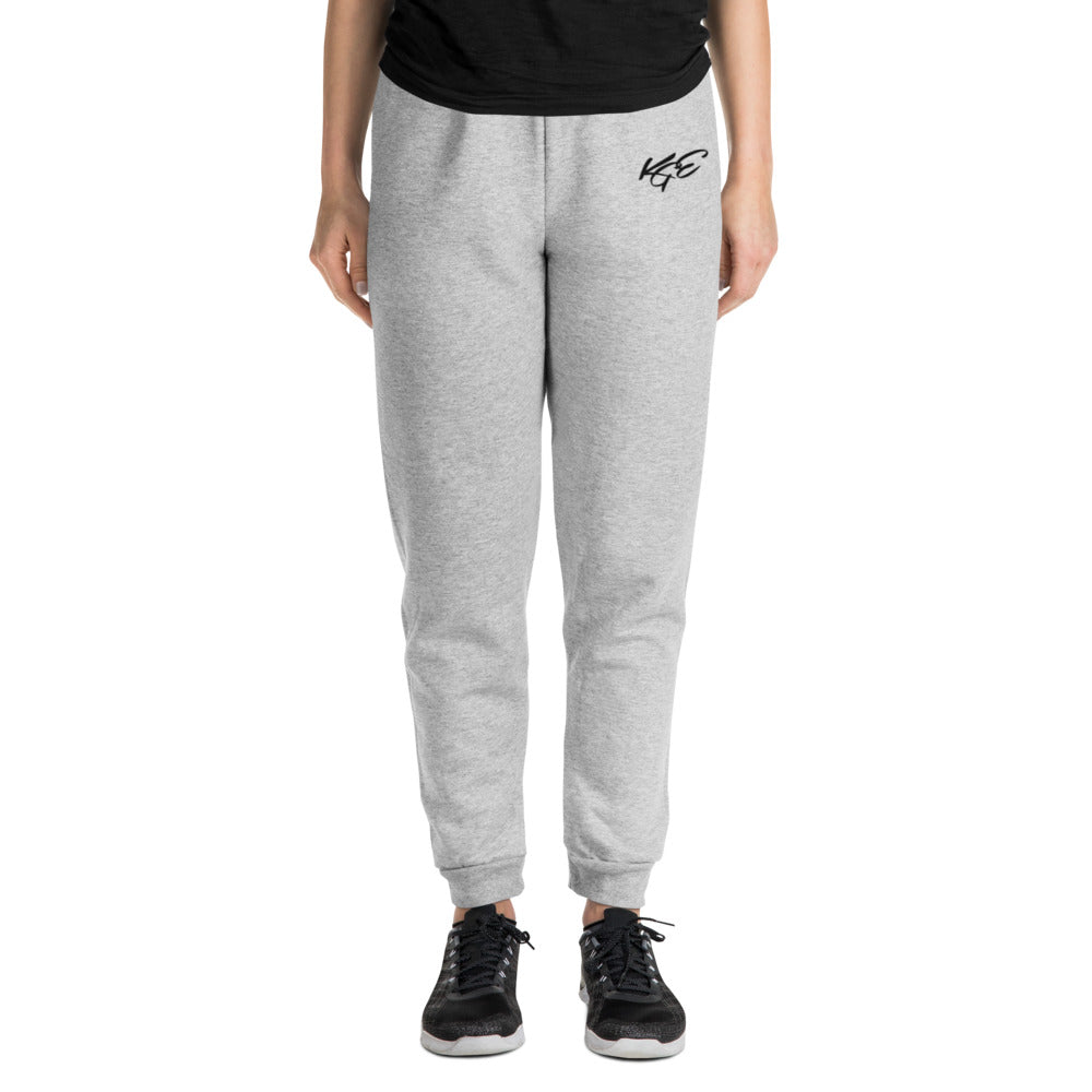 KGE Unlid Embroidered - Joggers (Black Signature)