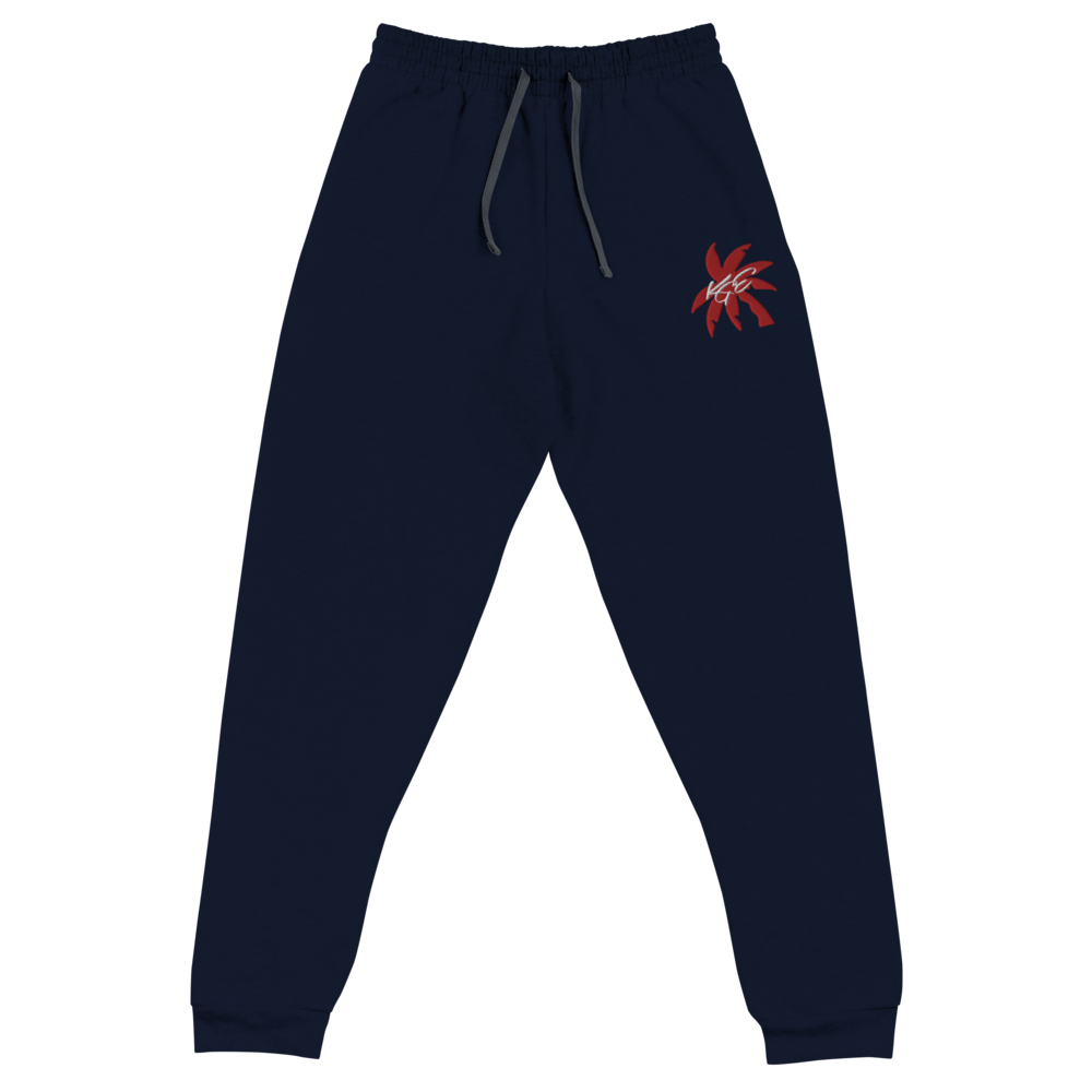 KGE Unlid Palm Paradise Red Embroidery - Joggers