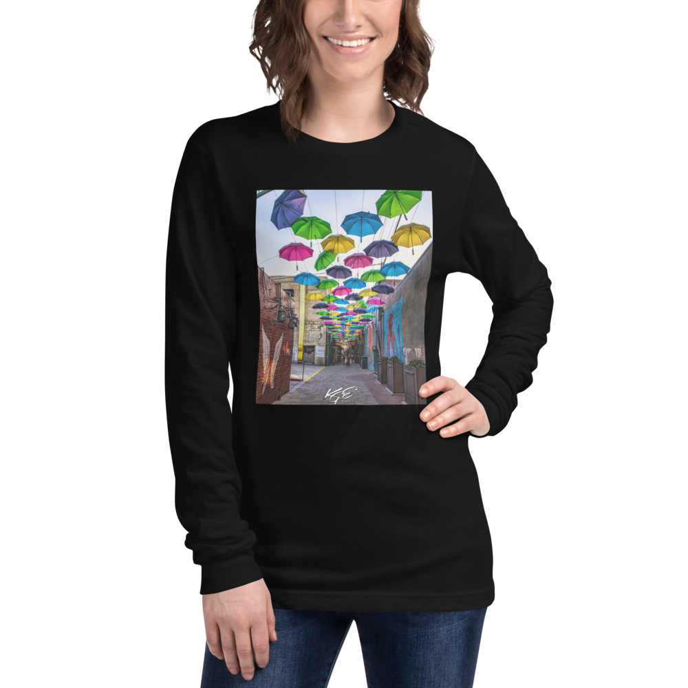 (New) Umbrella Alley - KGE Photography Long Sleeve Tee