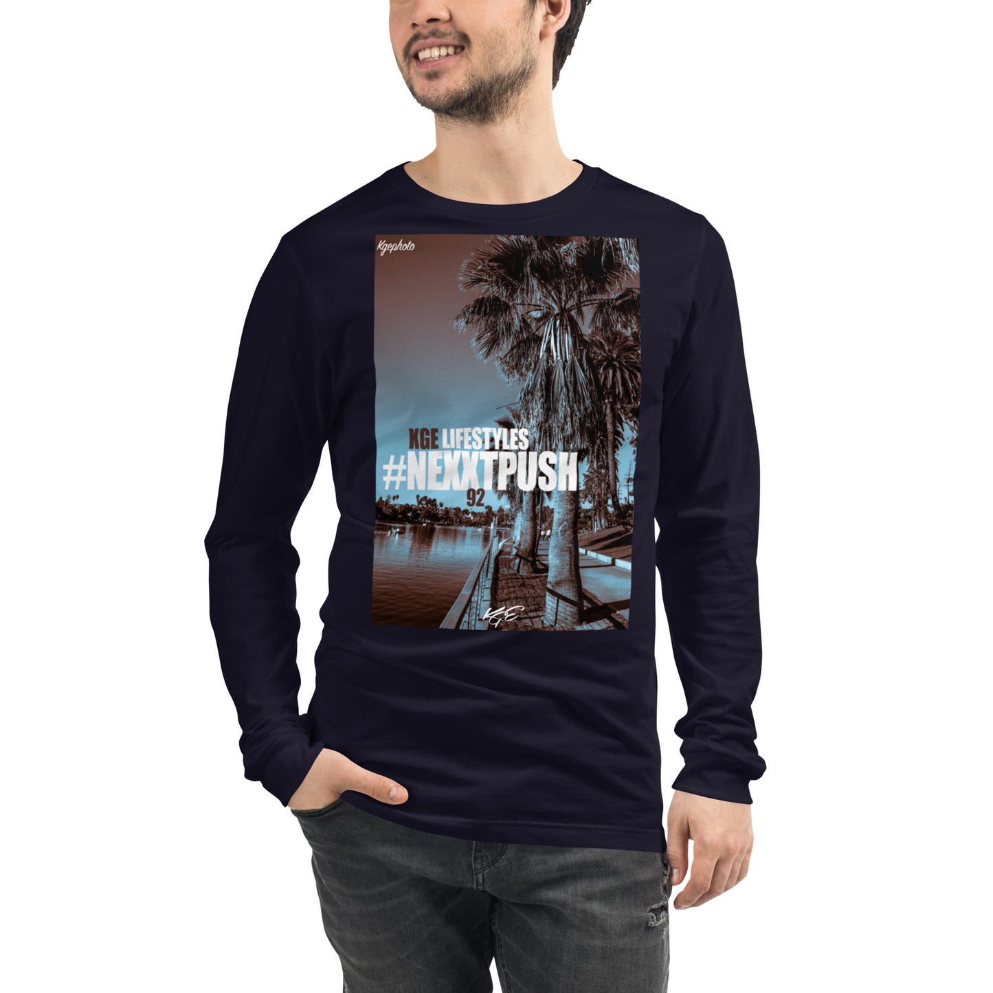 (New) Classic #Nexxtpush - Unisex Premium Long Sleeve Tee