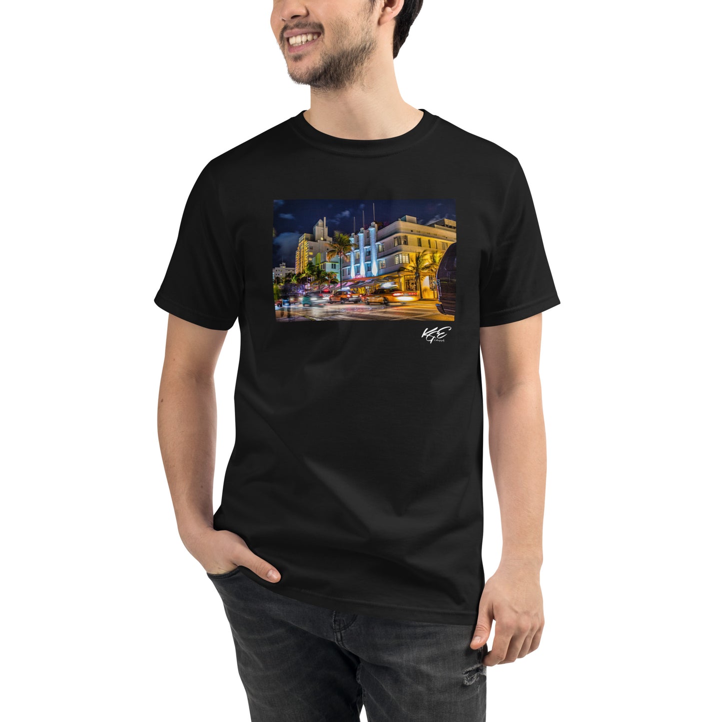 (New) KGE Photography | South Beach Organic T-Shirt