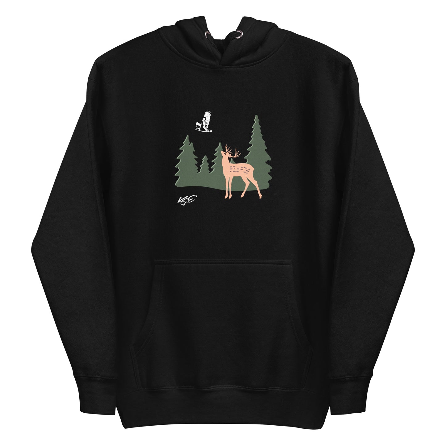 KGE Unlid Adventure - Forest Escape, Premium Unisex Hoodie
