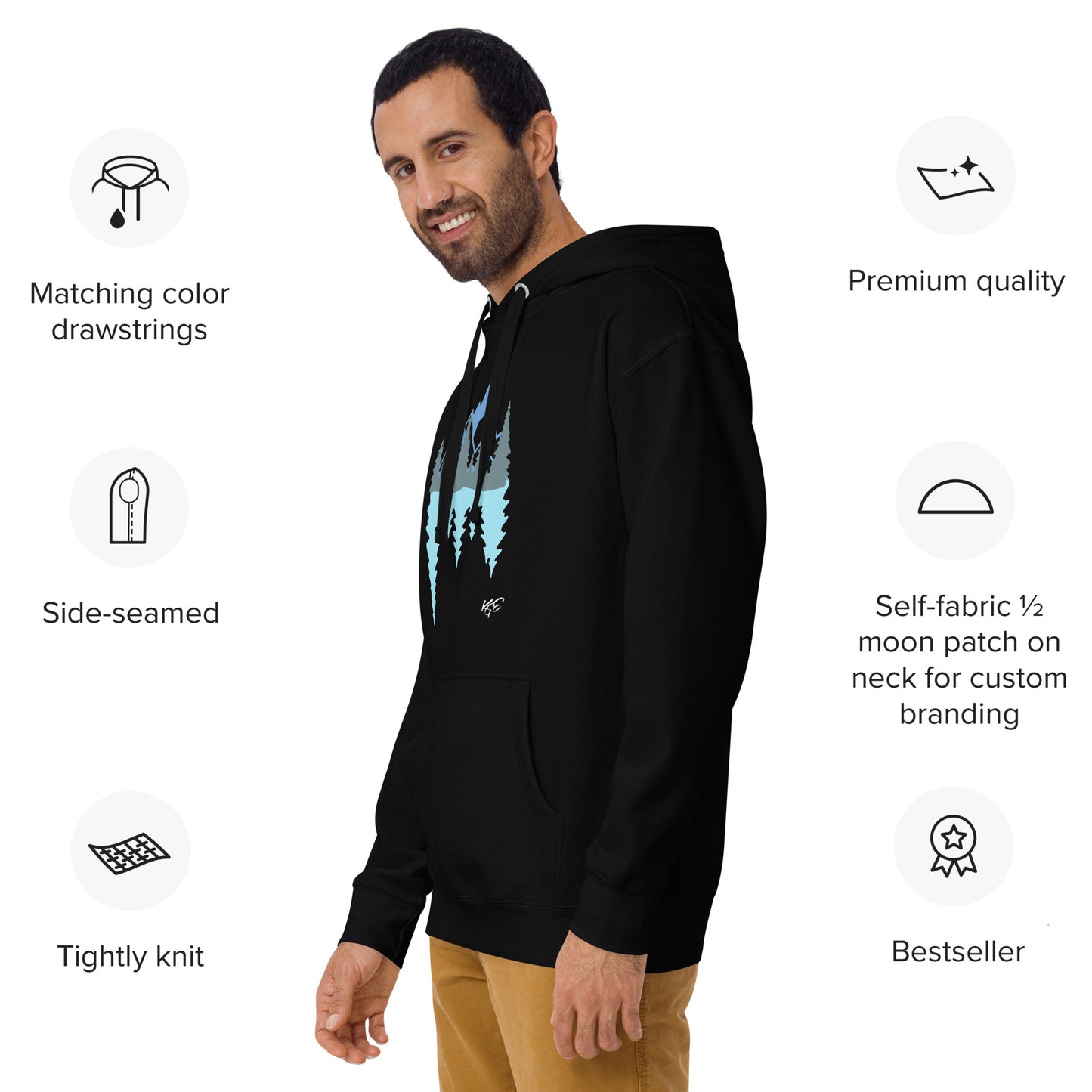 KGE Unlid Adventure - Mountain Escape - Premium Unisex Hoodie
