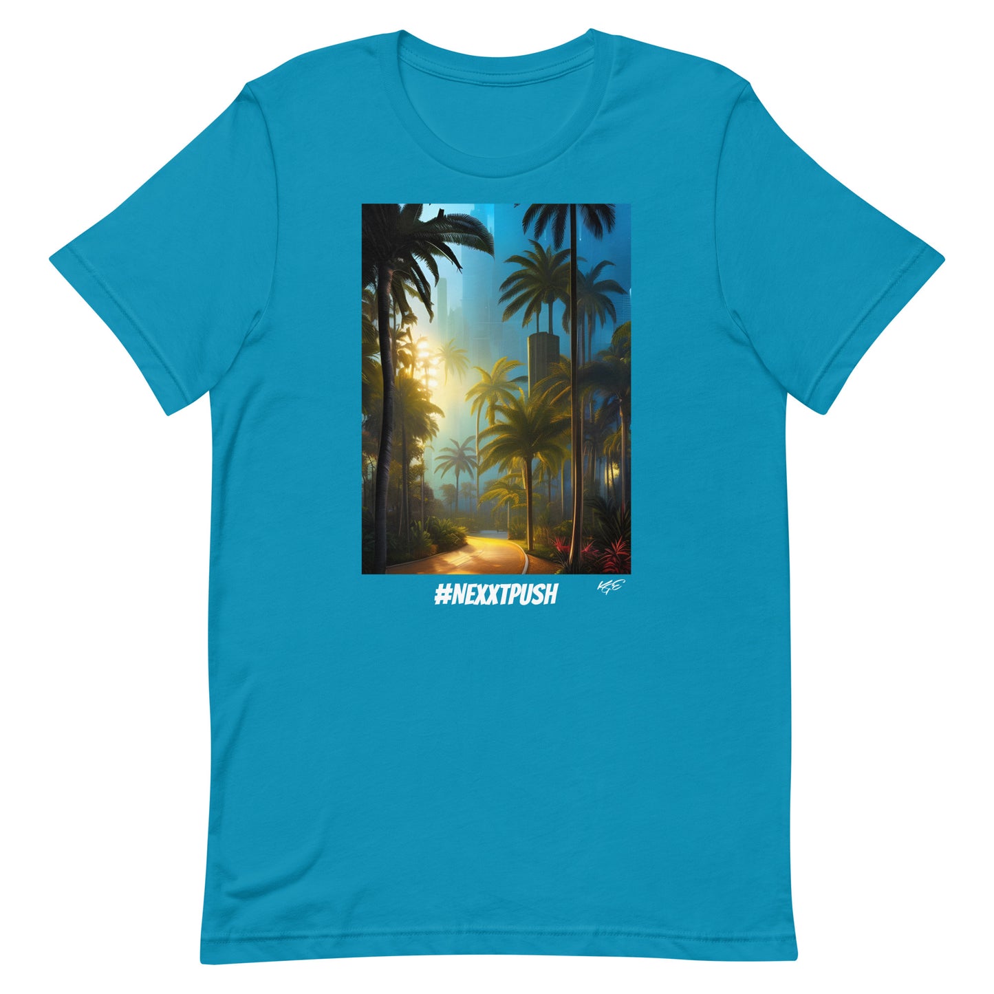 (New) #Nexxtpush The Future | Tropical | Premium Tee (Limited Collection)