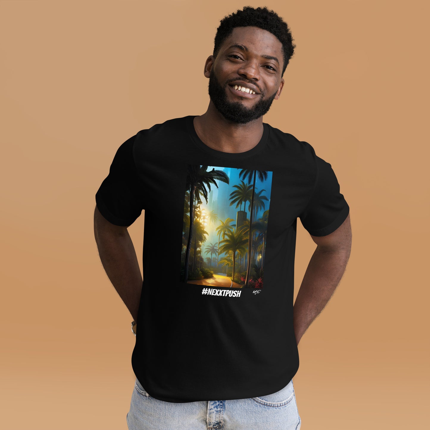 (New) #Nexxtpush The Future | Tropical | Premium Tee (Limited Collection)
