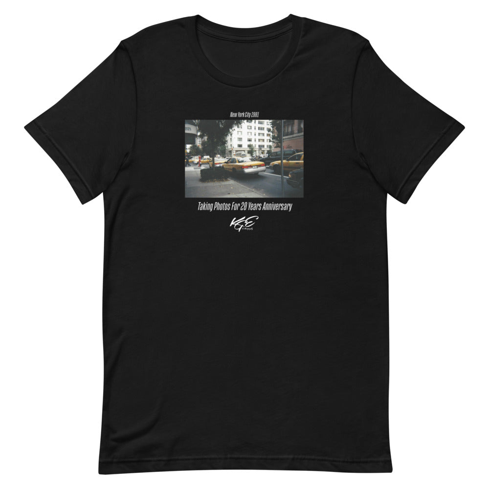 KGE 20 Years Anniversary, New York Taxi 2001 - Premium T-Shirt