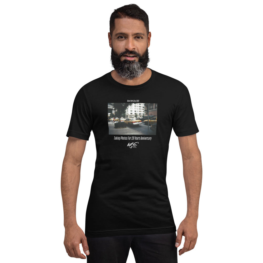 KGE 20 Years Anniversary, New York Taxi 2001 - Premium T-Shirt