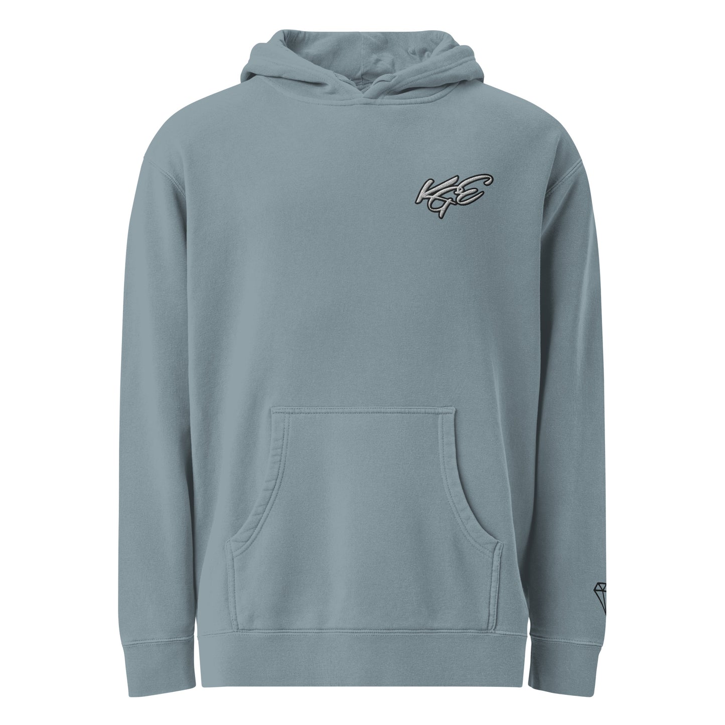 (New) KGE Unltd independent pigment-dyed hoodie