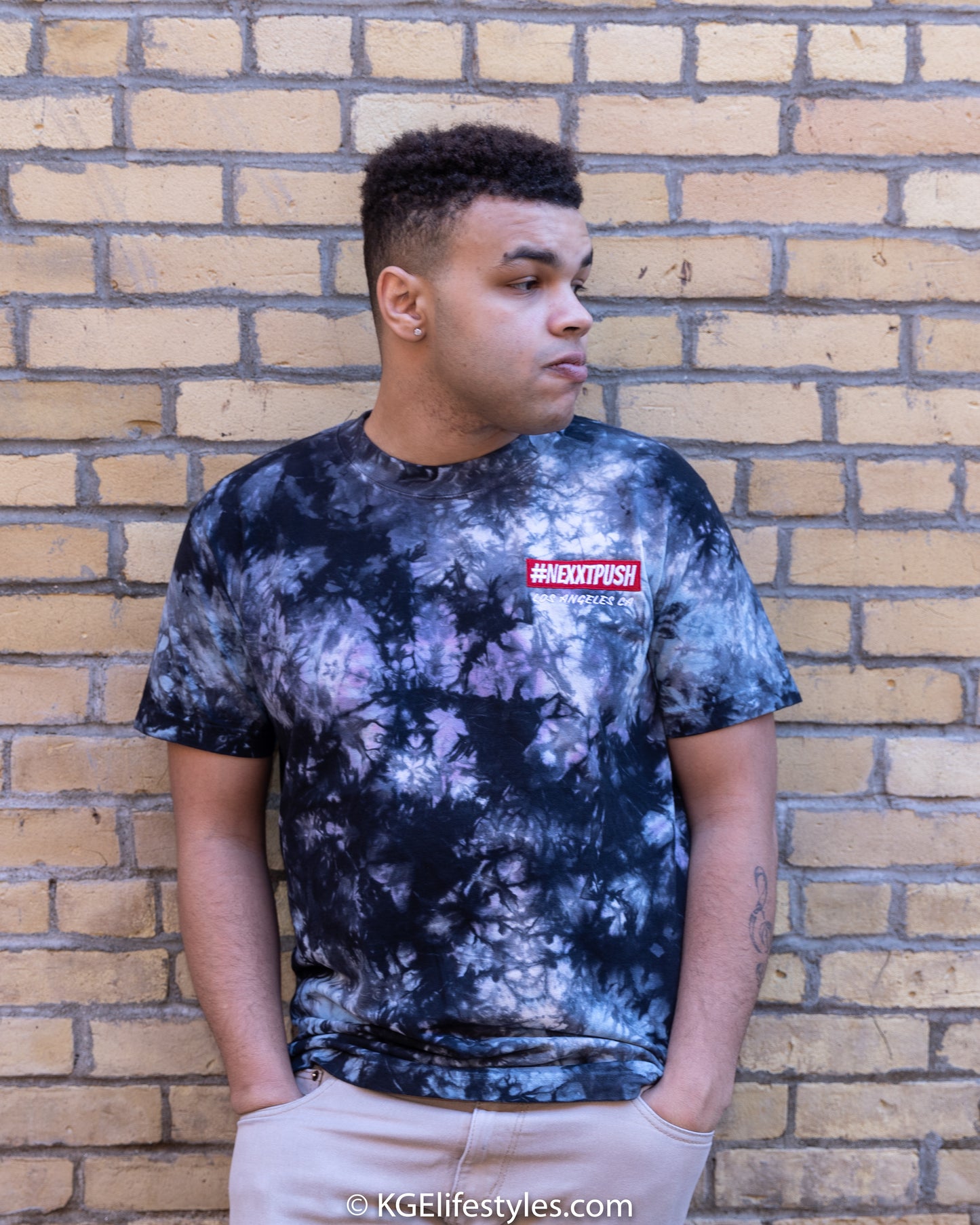 #Nexxtpush | Shaka Wear - Milky Way Premium Oversized tie-dye t-shirt