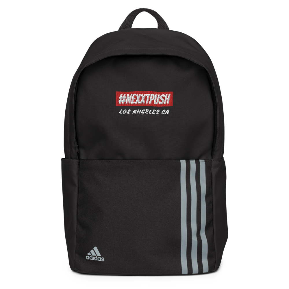 (New) #Nexxtpush | Adidas Collegiate Black backpack (Limited drop)