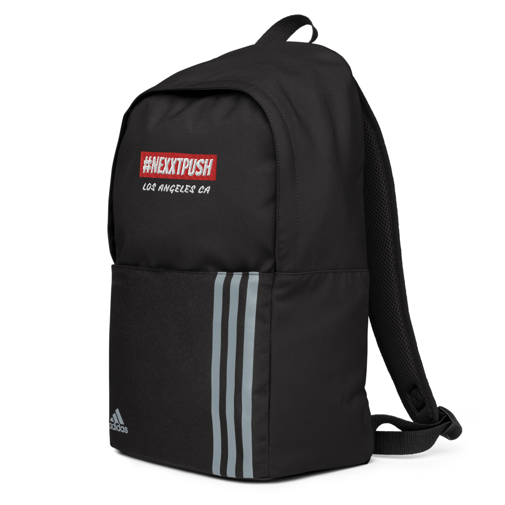 (New) #Nexxtpush | Adidas Collegiate Black backpack (Limited drop)