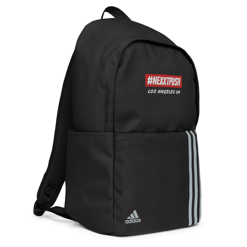 (New) #Nexxtpush | Adidas Collegiate Black backpack (Limited drop)