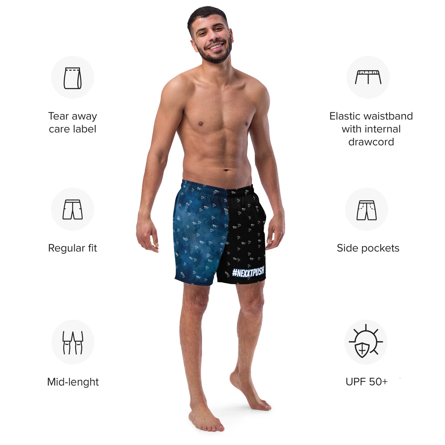 #NEXTPUSH Eco Men's swim trunks