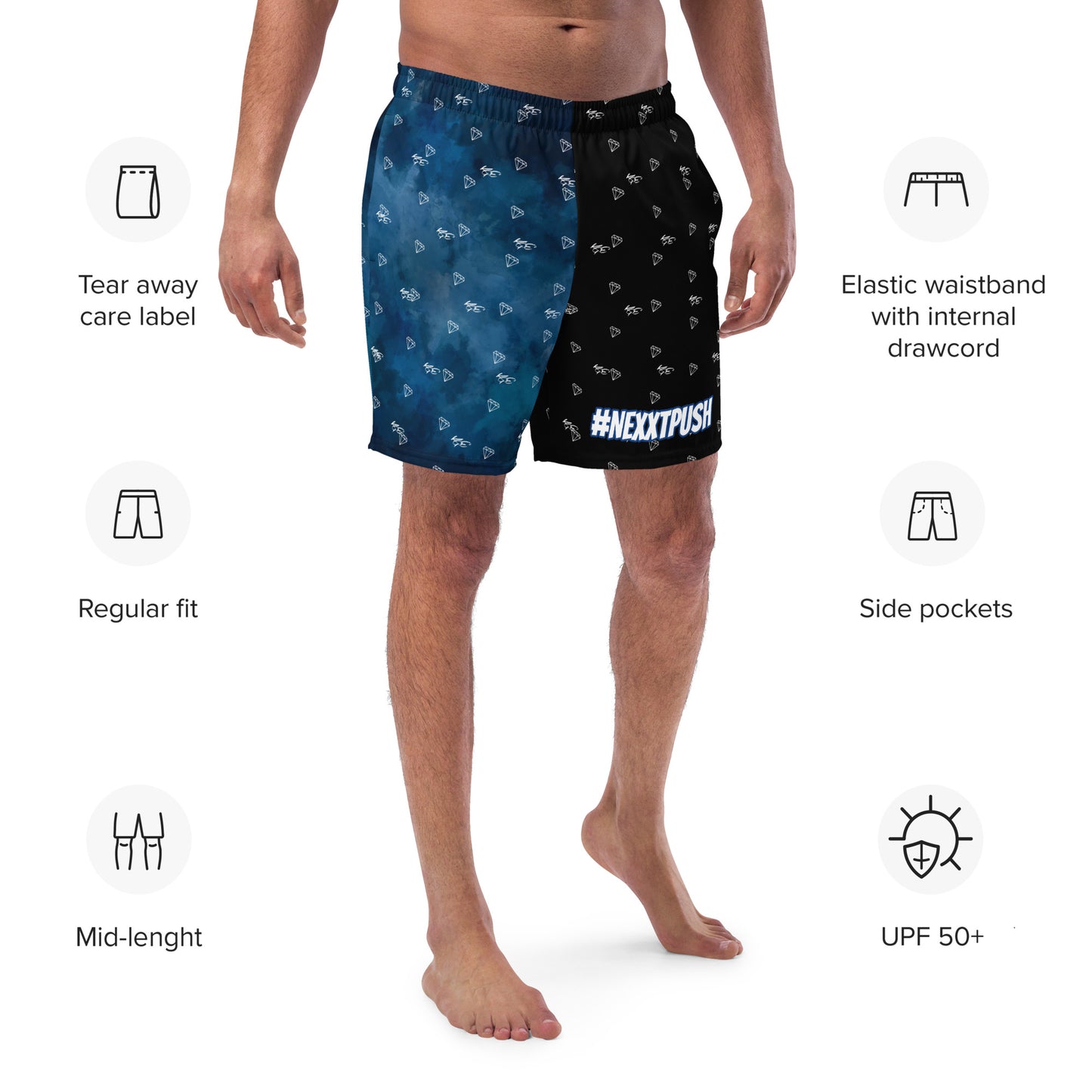 #NEXTPUSH Eco Men's swim trunks