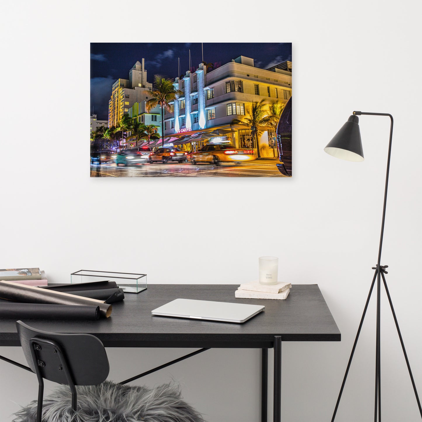 (New) South Beach long exposure canvas by KGE Photography