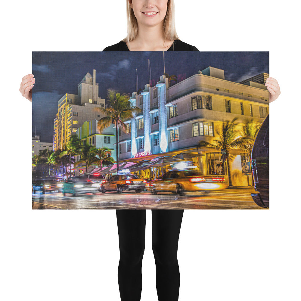 (New) South Beach long exposure canvas by KGE Photography