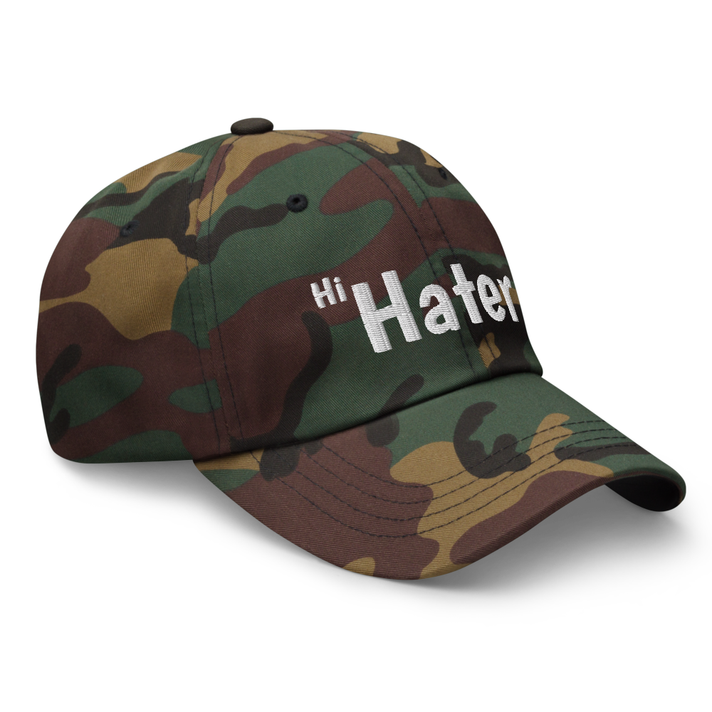 (New) Hi Hater Embroidered Dad hat