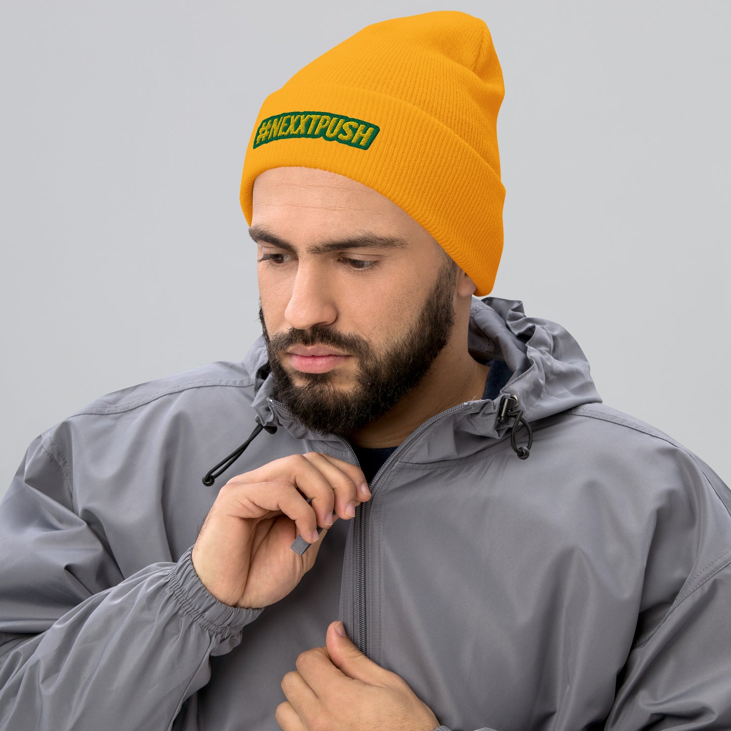 (New) #Nexxtpush Fargo Local University Colors Cuffed Beanie