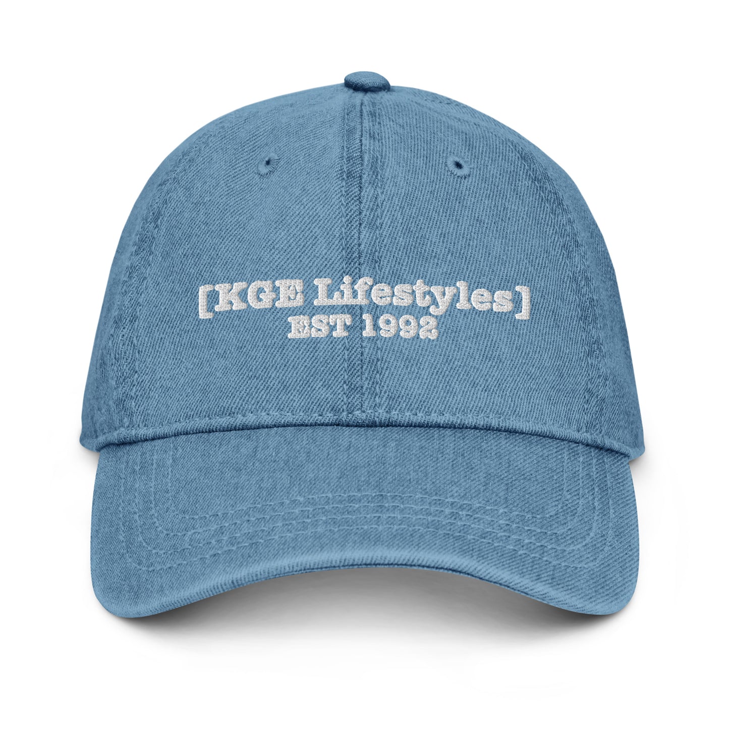 KGE Lifestyles Denim Hat (Low Profile/Dad Hat)
