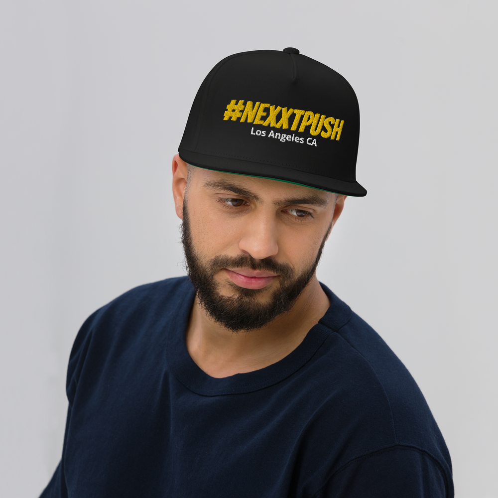 (New) #Nexxtpush Gold Snapback