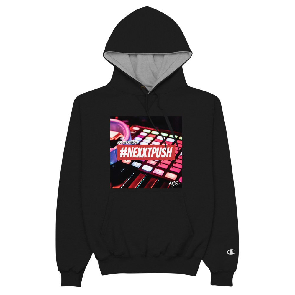 Champion #Nexxtpush Proudcer Hoodie (Front & Back)