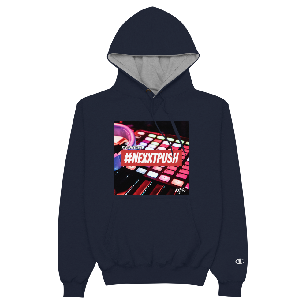 Champion #Nexxtpush Proudcer Hoodie (Front & Back)