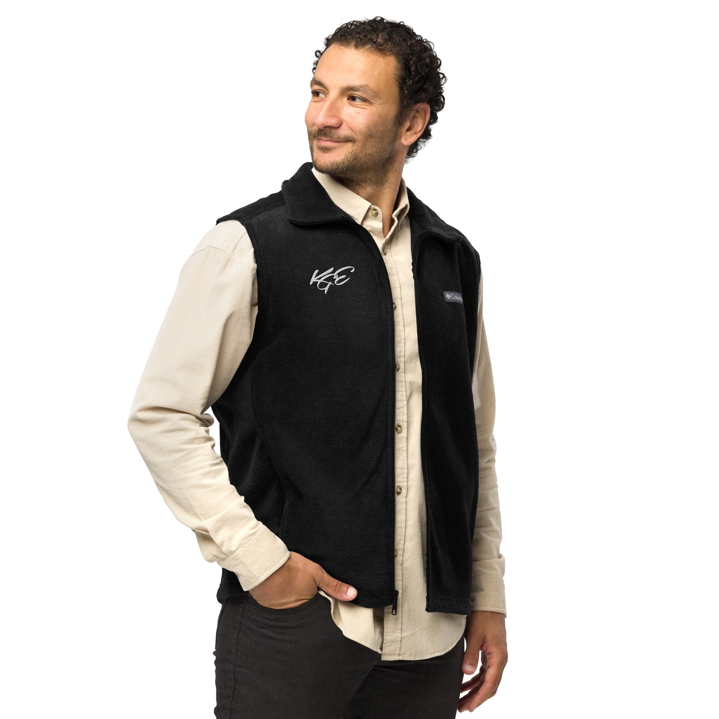 (New) KGE Unlid Men’s Columbia fleece vest Sizes (Sizes S-3XL)